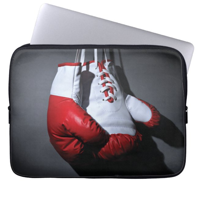 Boxing gloves  laptop sleeve (Front)