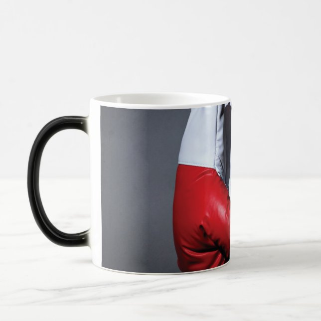 Boxing gloves  magic mug (Left)