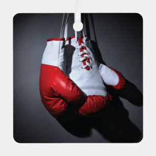Boxing gloves  metal ornament