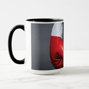 Boxing gloves mug