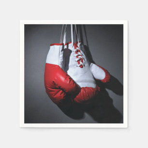 Boxing gloves napkin