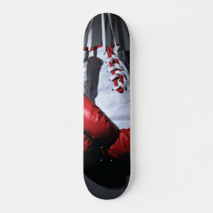 Boxing gloves  skateboard