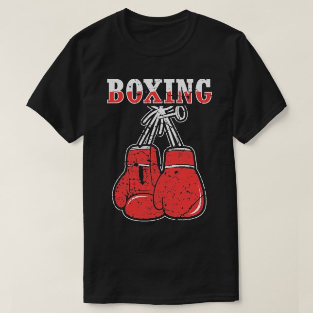 Boxing Gloves T-Shirt (Design Front)