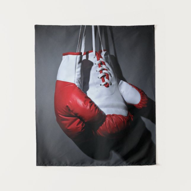 Boxing gloves tapestry (Front)