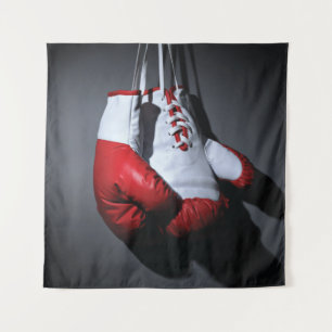 Boxing gloves tapestry