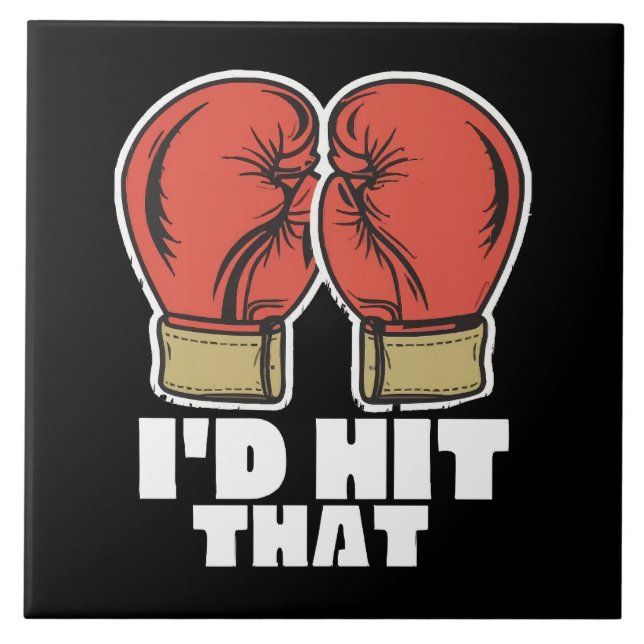 Boxing gloves tile (Front)