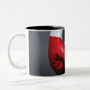 Boxing gloves Two-Tone coffee mug