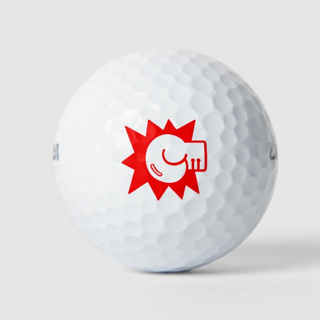 Boxing Golf Balls (Front)