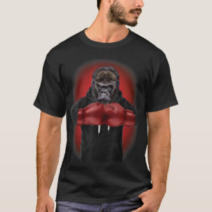 Boxing Gorilla Martial Arts Fighter Warrior Boxer T-Shirt