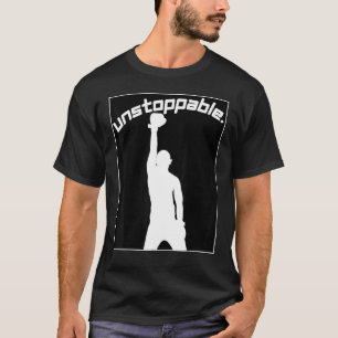 Boxing Graphic Gym Workout Motivation Unstoppable T-Shirt