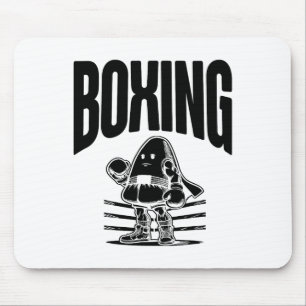 Boxing Happy Halloween Eve Mouse Pad