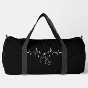 Boxing Heartbeat Gloves  Duffle Bag