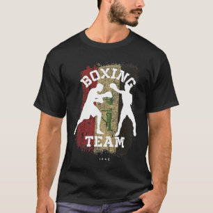 Boxing Iraq Combat Sports Fighter Boxing T-Shirt