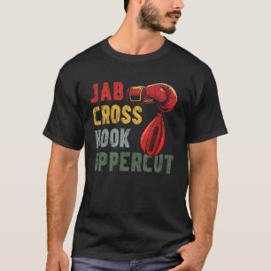 Boxing Jab Cross Hook Uppercut T-Shirt