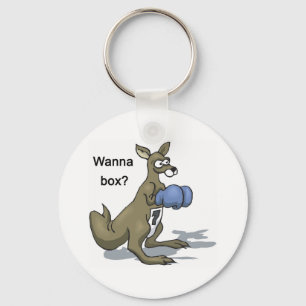 Boxing Kangaroo Keychain