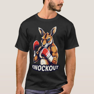 Boxing Kangaroo Knockout T-Shirt