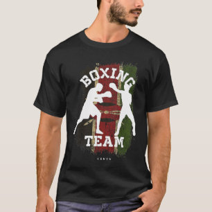 Boxing Kenya Combat Sports Fighter Boxing T-Shirt