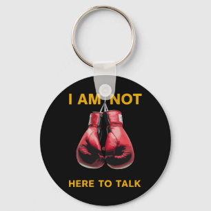 Boxing Kickboxing Boxing Lover Boxer Funny Saying Keychain