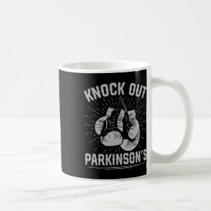 Boxing Kickboxing Fighter Knock Out Parkinsons Coffee Mug