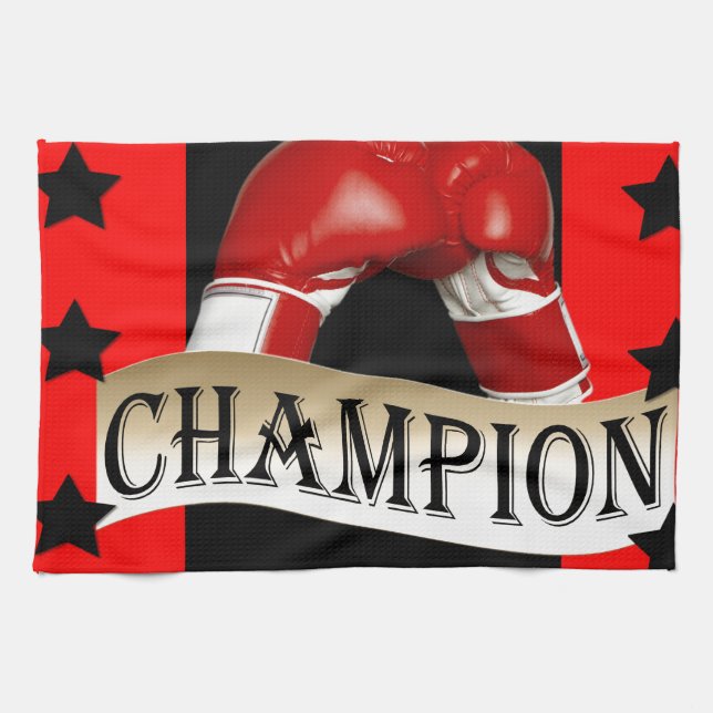 BOXING KITCHEN TOWEL (Horizontal)