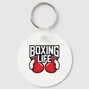 Boxing Life For Amateur Professional Boxers 2 Keychain
