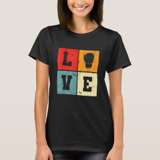 Boxing Love Martial Arts Boxing Fighter Kickboxin T-Shirt