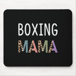 Boxing Mama Boxer Women Gift - Funny Boxing Mom Mouse Pad