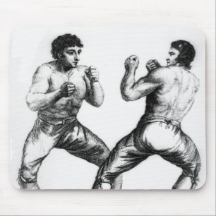 Boxing Match Mouse Pad