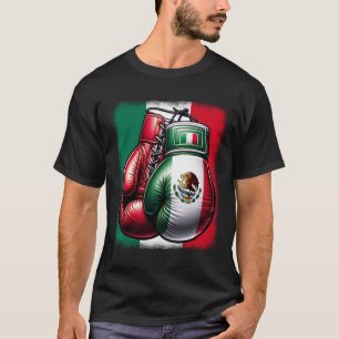 Boxing Mexico Funny Mexican Vintage Style Boxing M T-Shirt