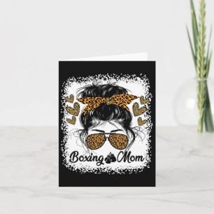 Boxing Mom Boxing Mma Muay Thai Stylish Sports Mom Card