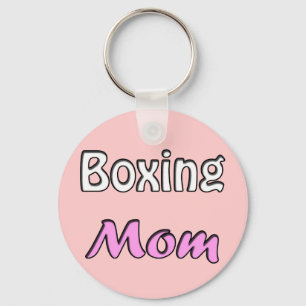 Boxing Mom Keychain