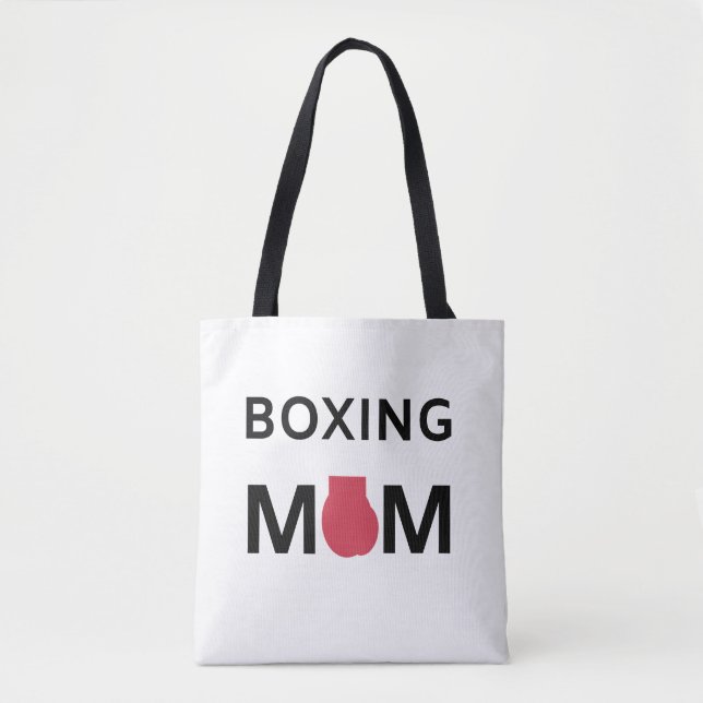 Boxing mom tote bag (Front)