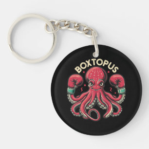 Boxing Octopus - Boxtopus Keychain