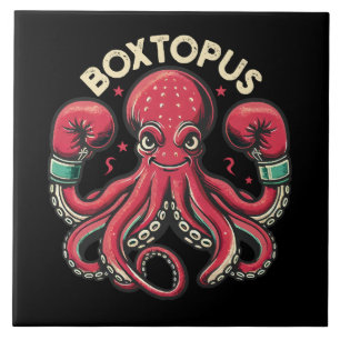 Boxing Octopus - Boxtopus Tile