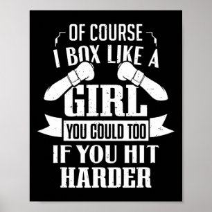Boxing Outfit For Boxer Boxing Gloves Poster