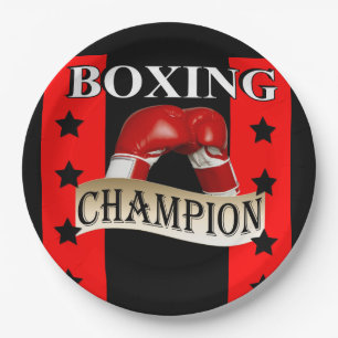 BOXING PAPER PLATE