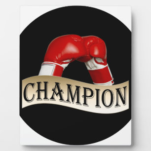 BOXING PLAQUE