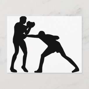 Boxing Postcard