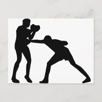 Boxing Postcard