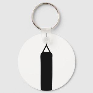 boxing punching ball bag keychain