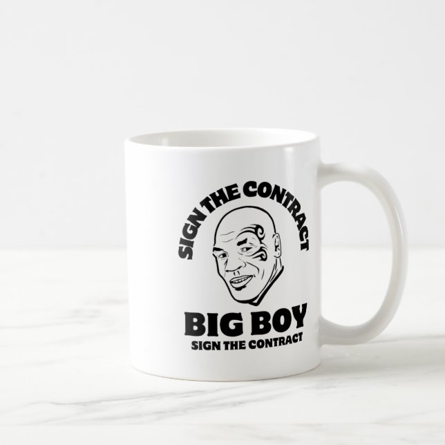 Boxing Quote  Coffee Mug (Right)