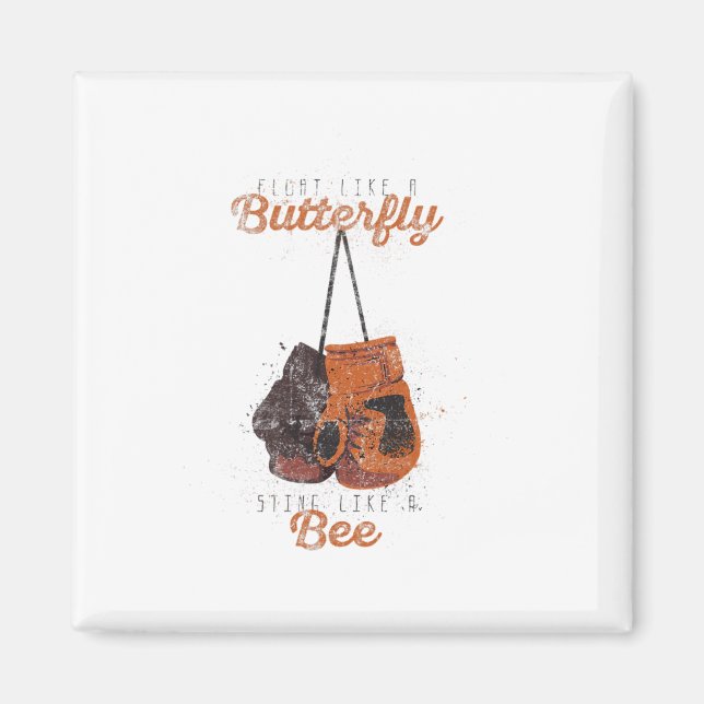 Boxing Quote  Magnet (Front)