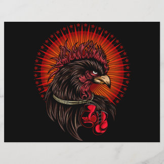 Boxing Rooster