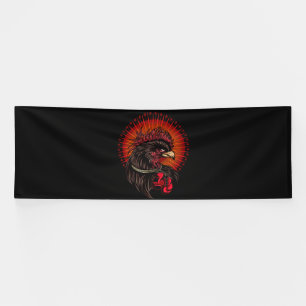 Boxing Rooster Banner
