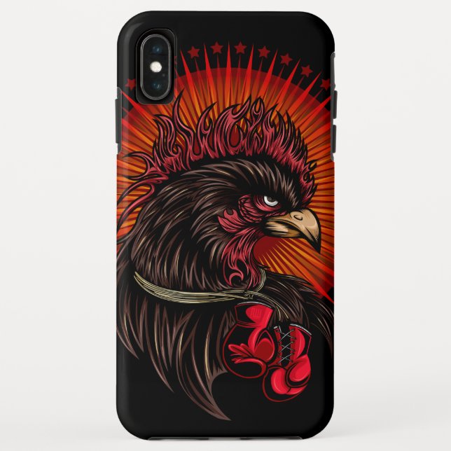 Boxing Rooster Case-Mate iPhone Case (Back)