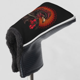 Boxing Rooster Golf Head Cover