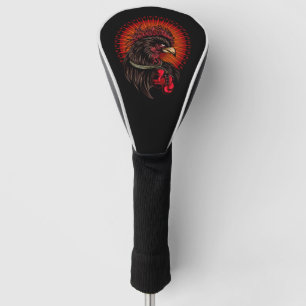 Boxing Rooster Golf Head Cover
