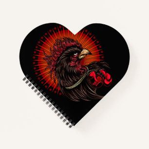 Boxing Rooster Notebook