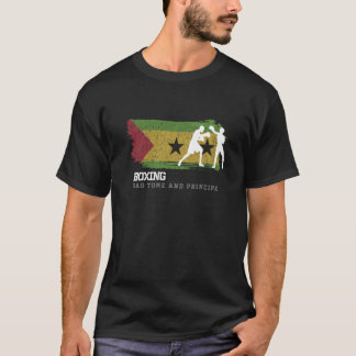 Boxing Sao Tome & Principe Combat Sports Fighter B T-Shirt