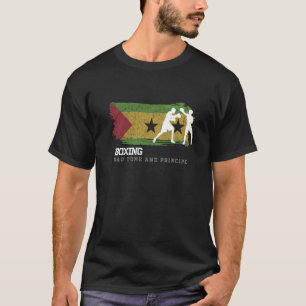 Boxing Sao Tome & Principe Combat Sports Fighter B T-Shirt